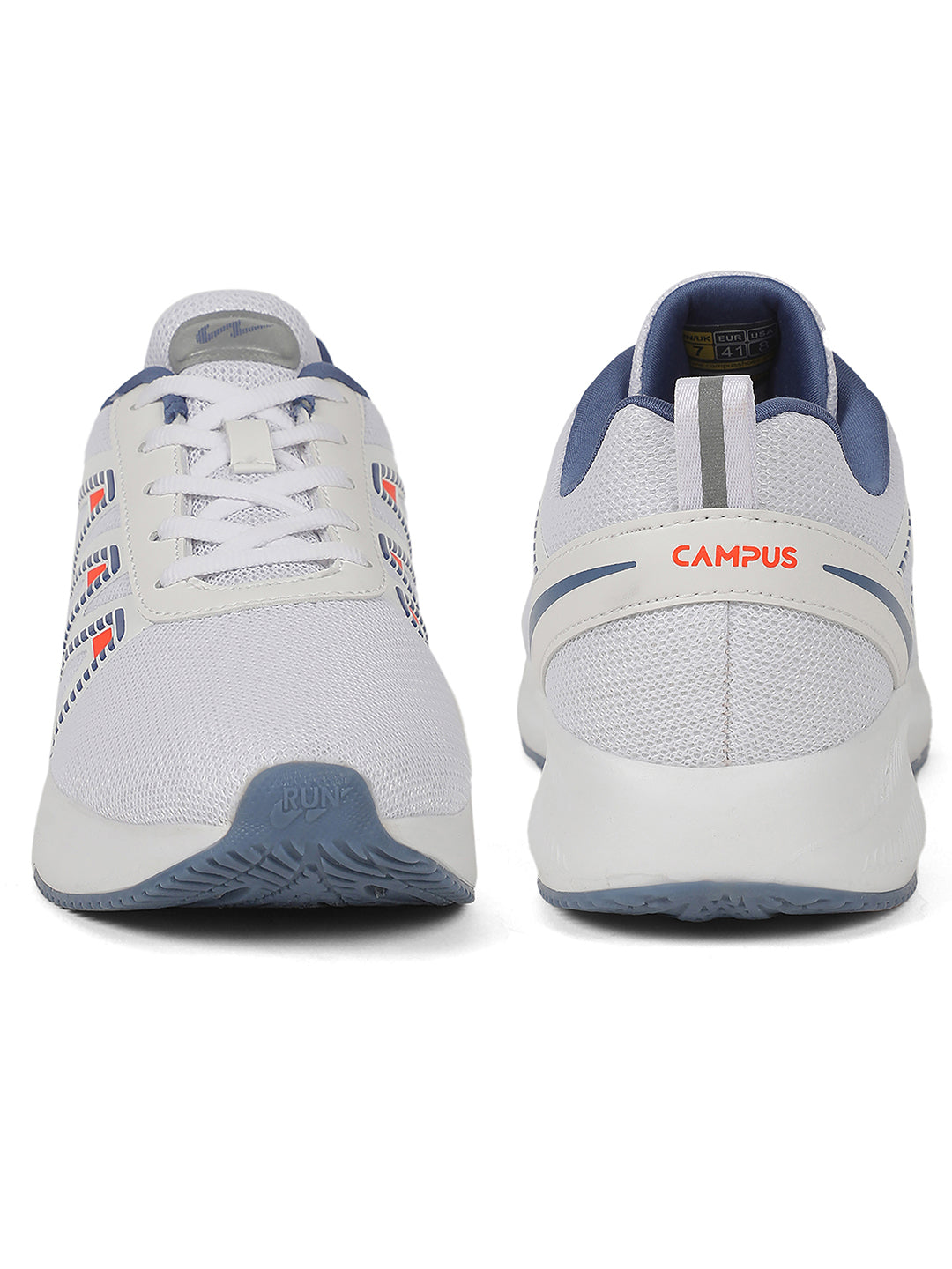 WENDIGO White Men's Running Shoes – Campus Shoes