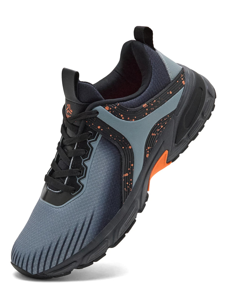 YARD Black Men's Running Shoes – Campus Shoes