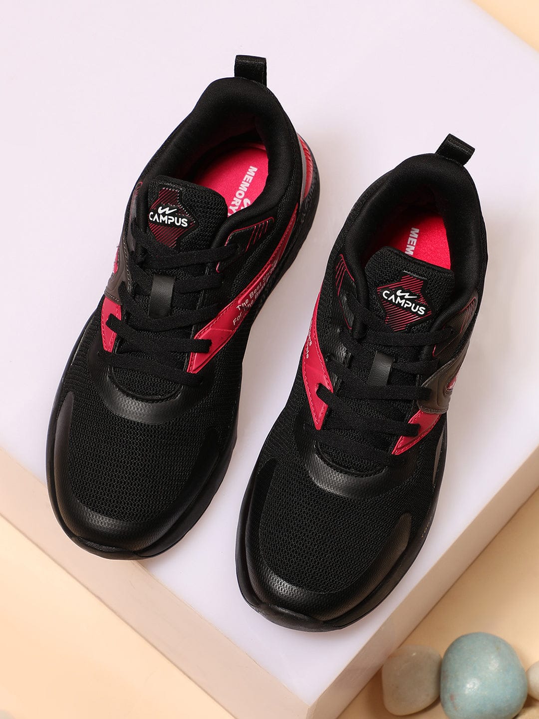 Buy Running Shoes For Women: Nemo-Blk Campus Shoes