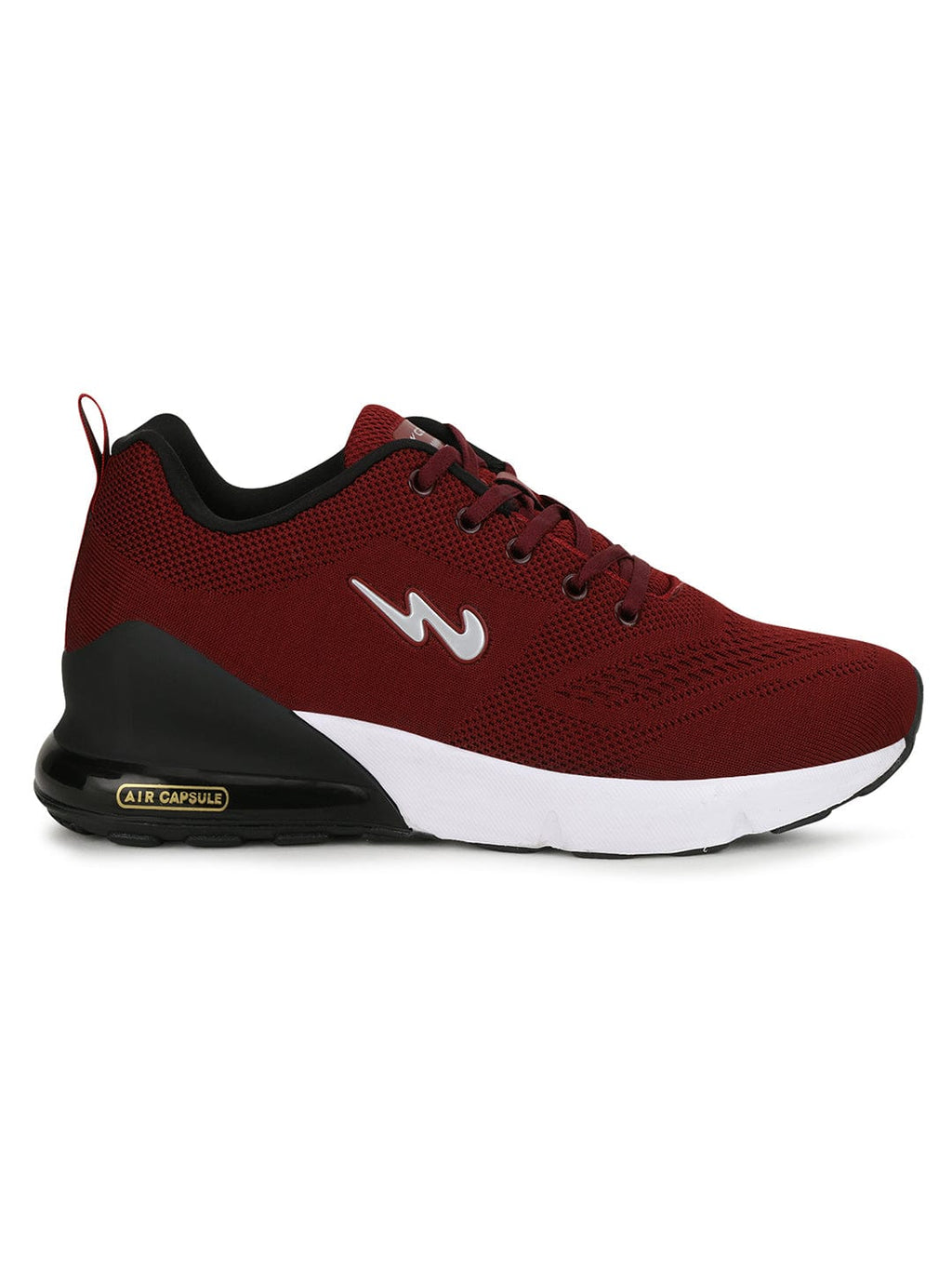 NORTH PLUS Burgundy Men's Running Shoes