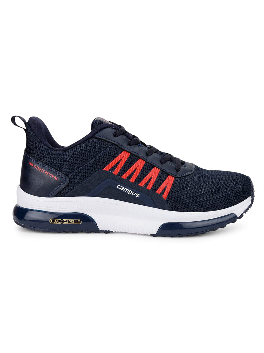 Buy Running Shoes For Men Brazil Pro Navy Red Campus Shoes