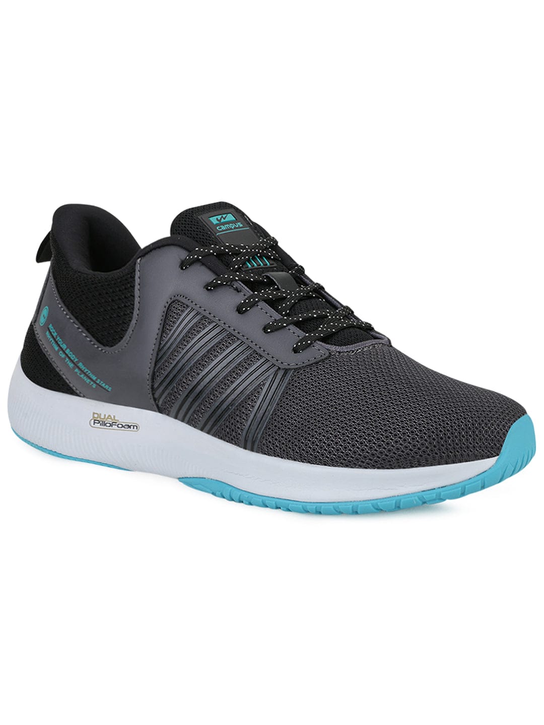 Buy Running Shoes For Men: Roc-Prod-Gry-Blk Campus Shoes