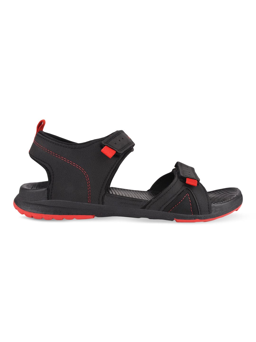 2GC-16 Black Men's Sandals - Main Image