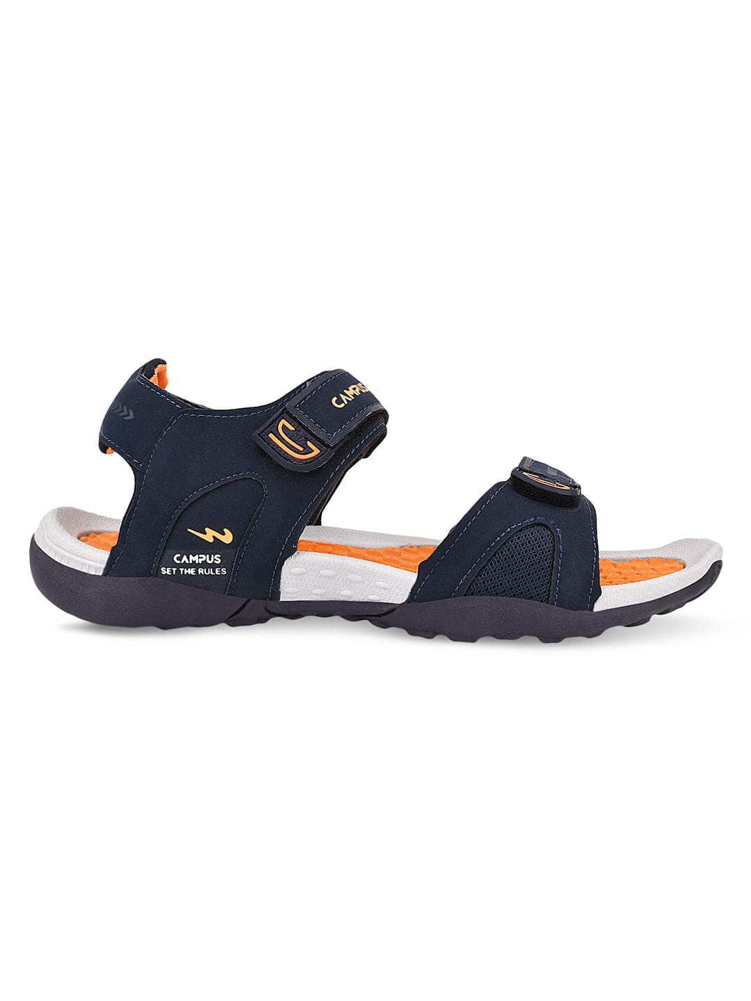 Campus Men's GC-22107 BLK/SIL Sports Sandals 6-UK/India : Amazon.in: Fashion