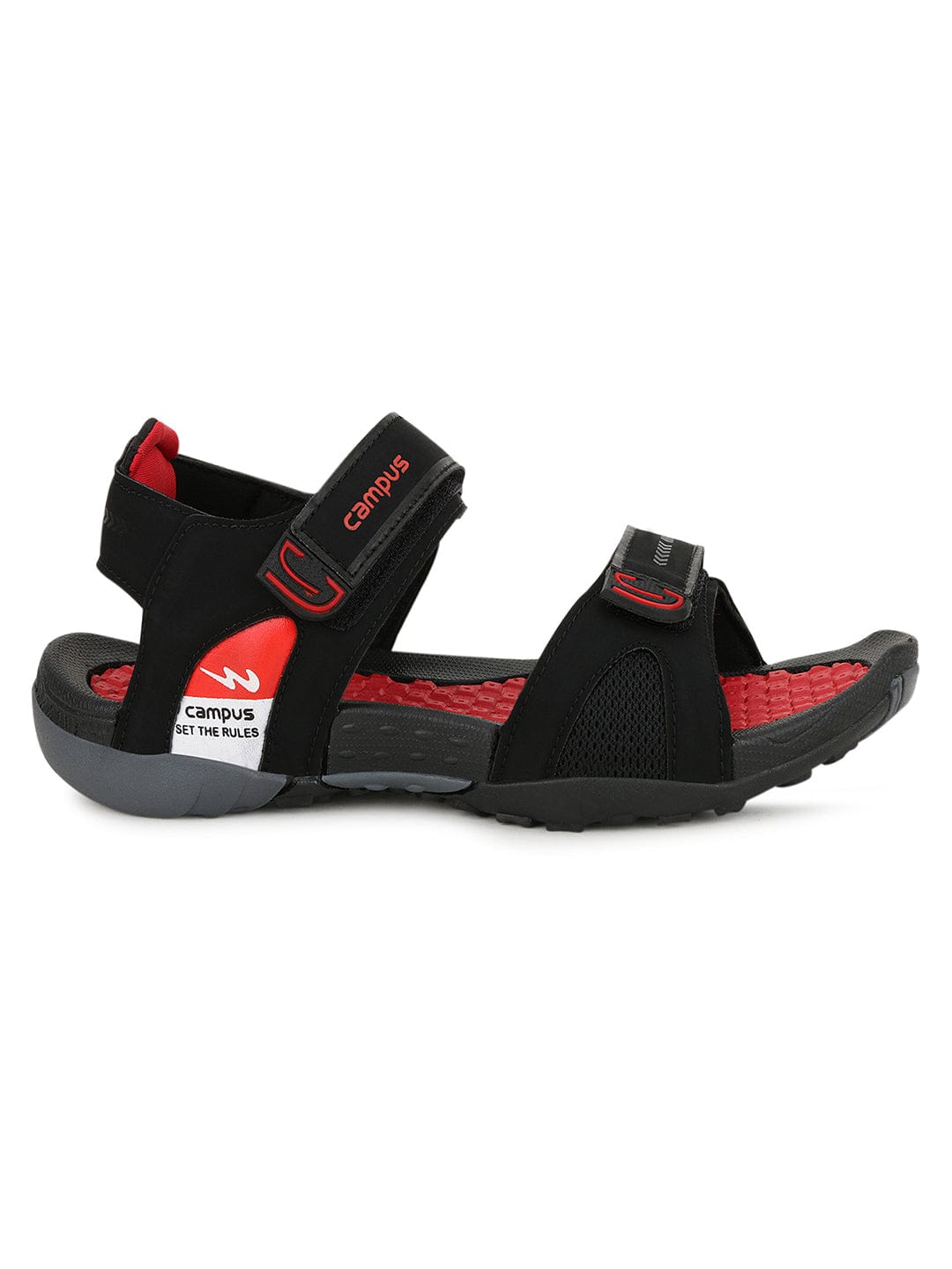 2GC-18 Black Men's Sports Sandals - Main Image