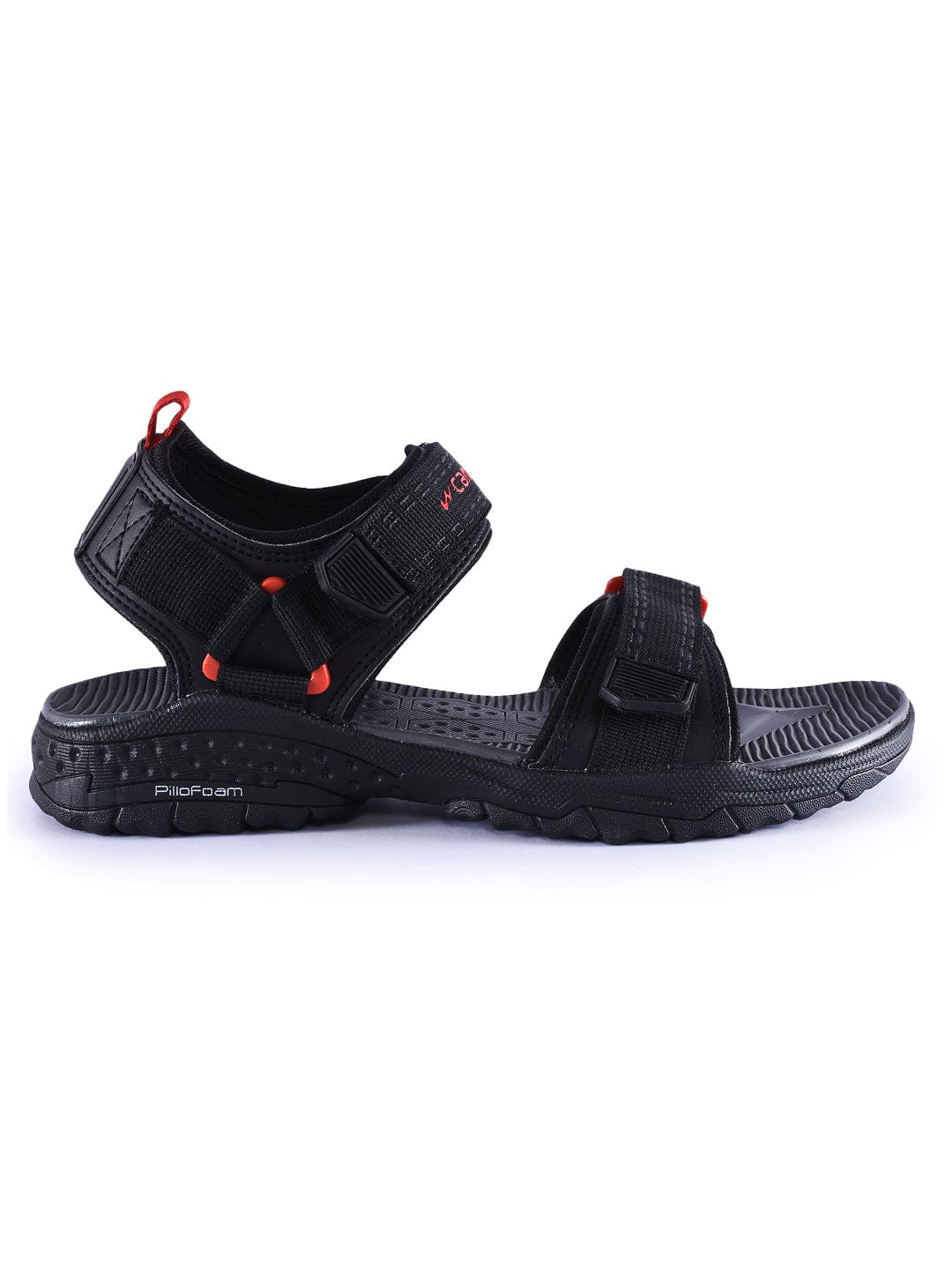 Buy Sandals For Men: Sd-Pf016-Blk-Red Campus Shoes