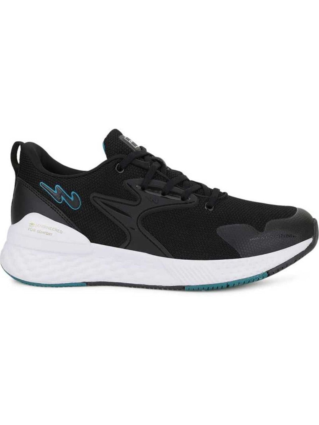 SIMON PRO Black Men's Running Shoes
