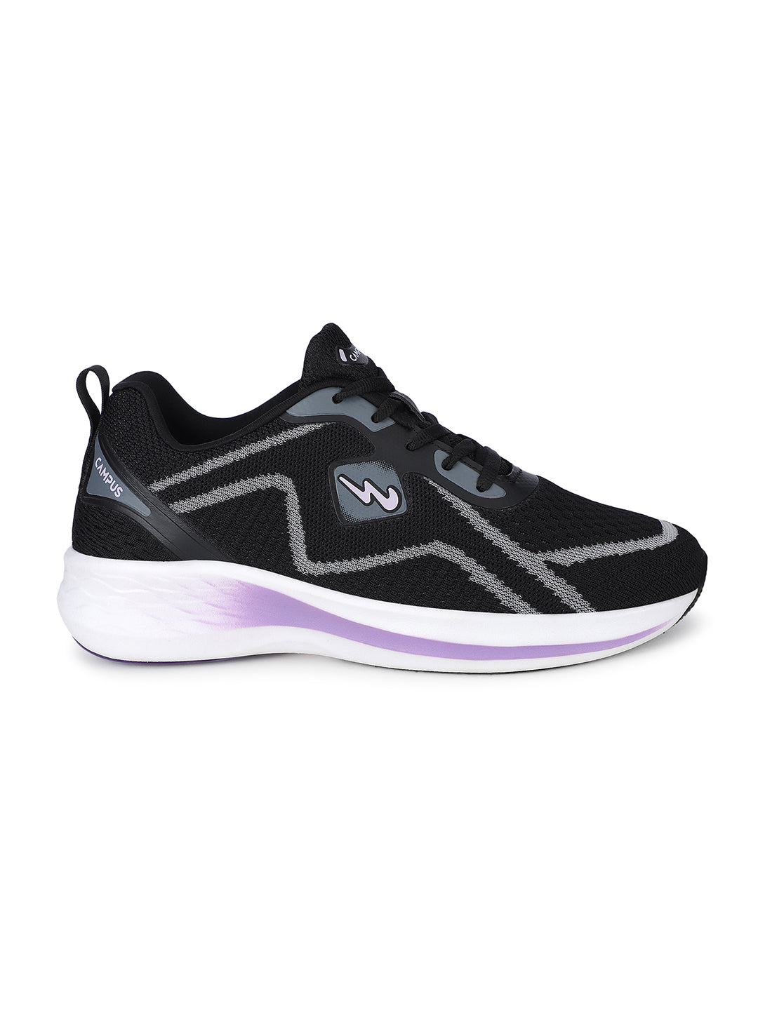 Black and purple shoes womens sales