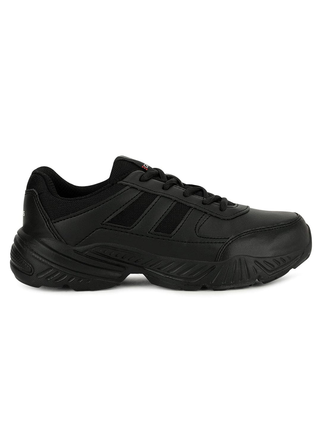 BINGO-151S Black Men's School Shoes