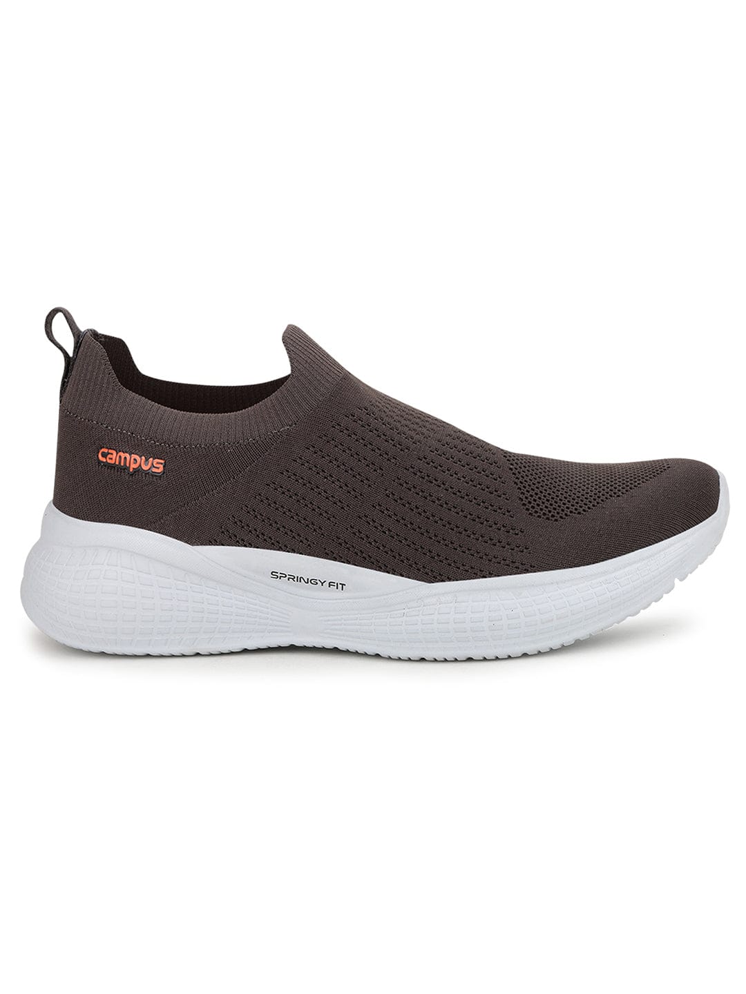 Buy online Gray Sports Shoes Without lace For Men