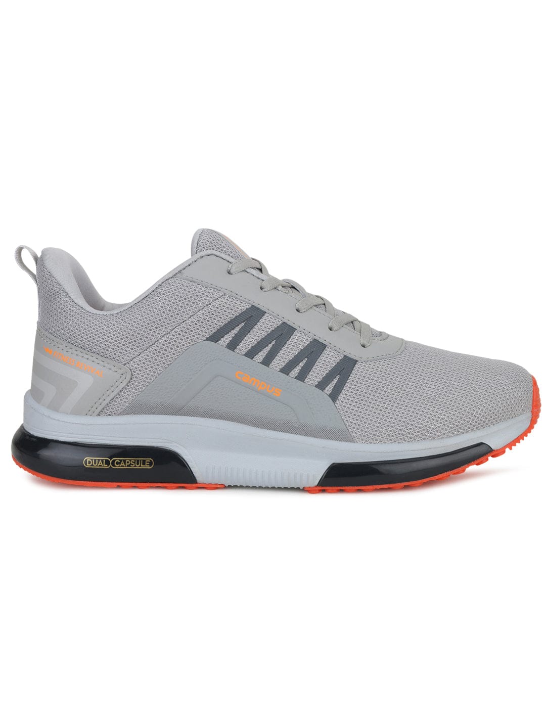 BRAZIL PRO Grey Men's Running Shoes1
