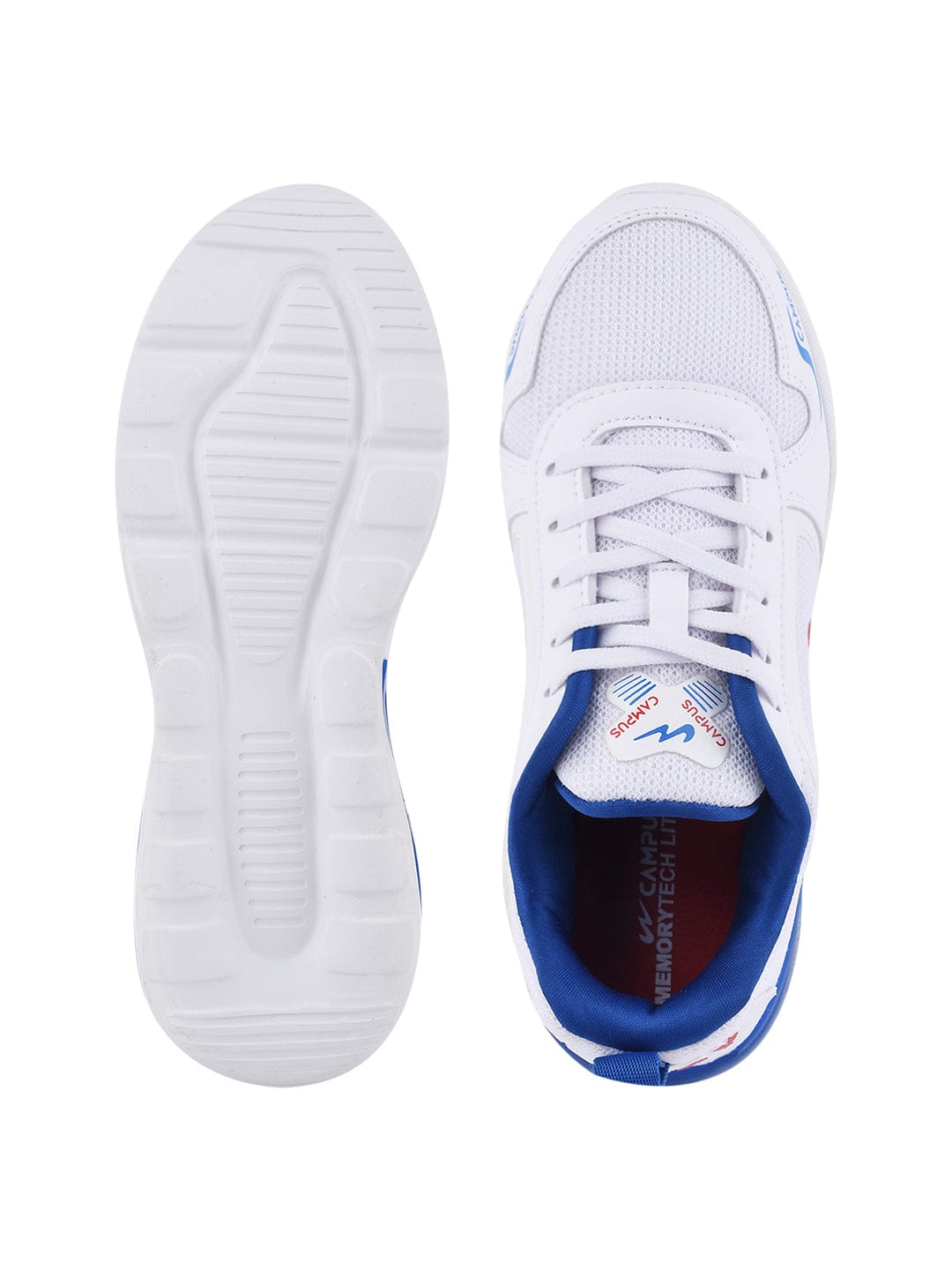 Buy CAMP-TIM-CH White Child Running Shoes online | Campus Shoes