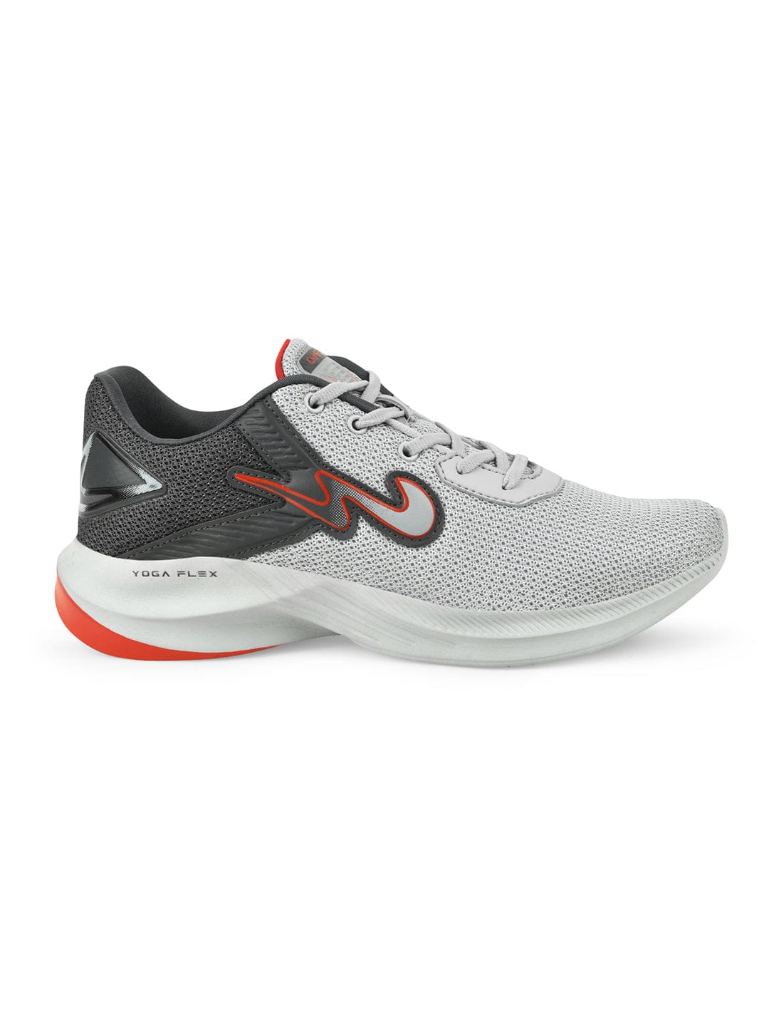 Buy Running Shoes For Men: Camp-Booster-L-Gry-Red Campus Shoes