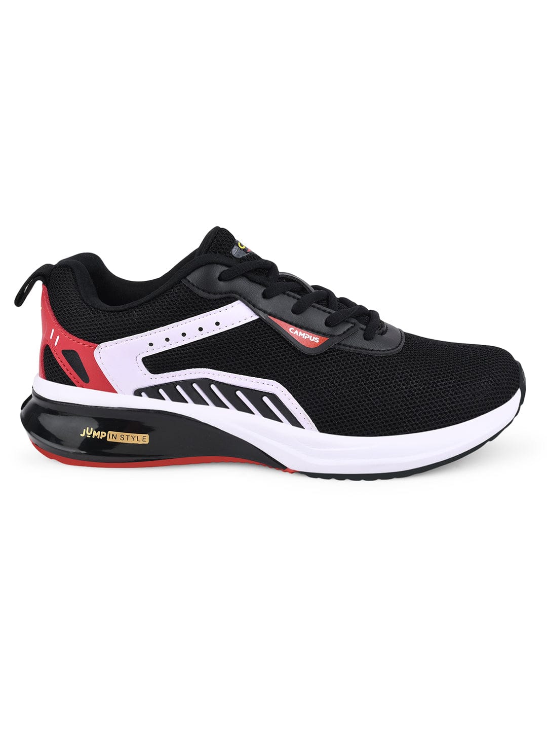 Buy CAMP MIMIC JR Black Child Running Shoes online | Campus Shoes