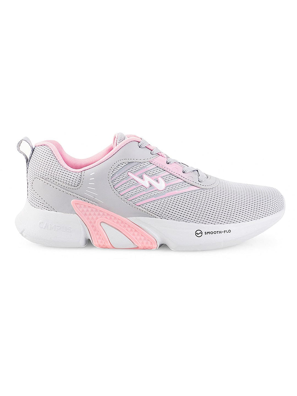 Buy Sneakers For Women Camp Sunset L Gry Pink Campus Shoes