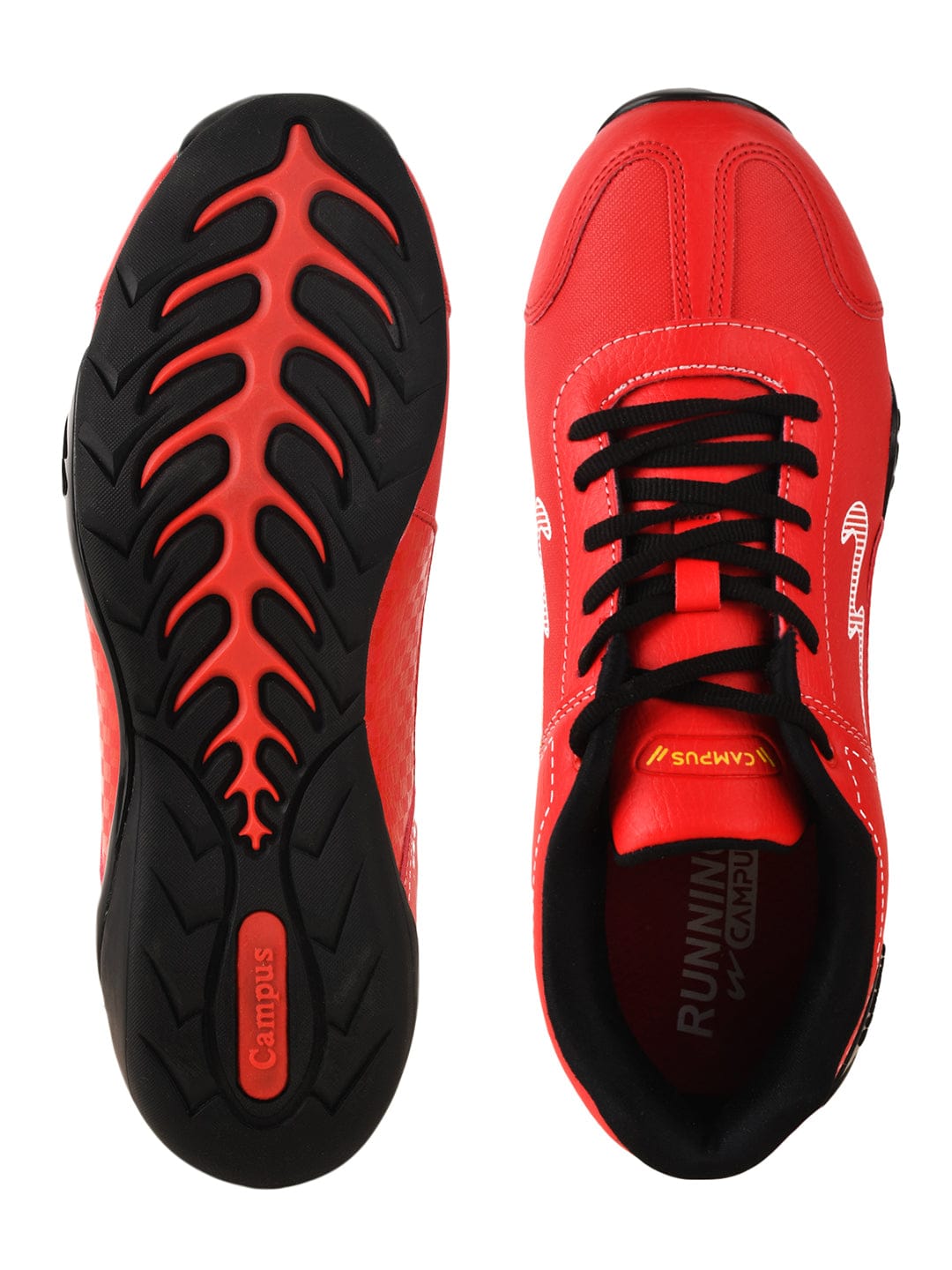 CAMP TORQUE Red Men's Sneakers - Main Image