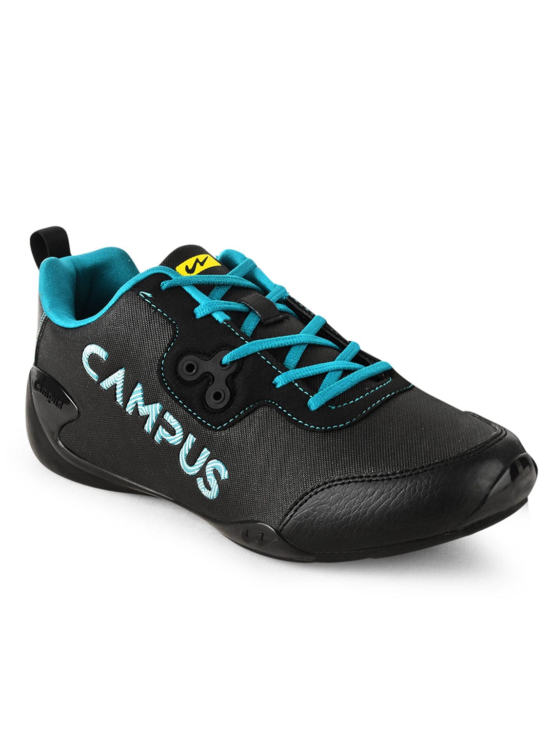 CAMP ZYLON Black Men's Sneakers1