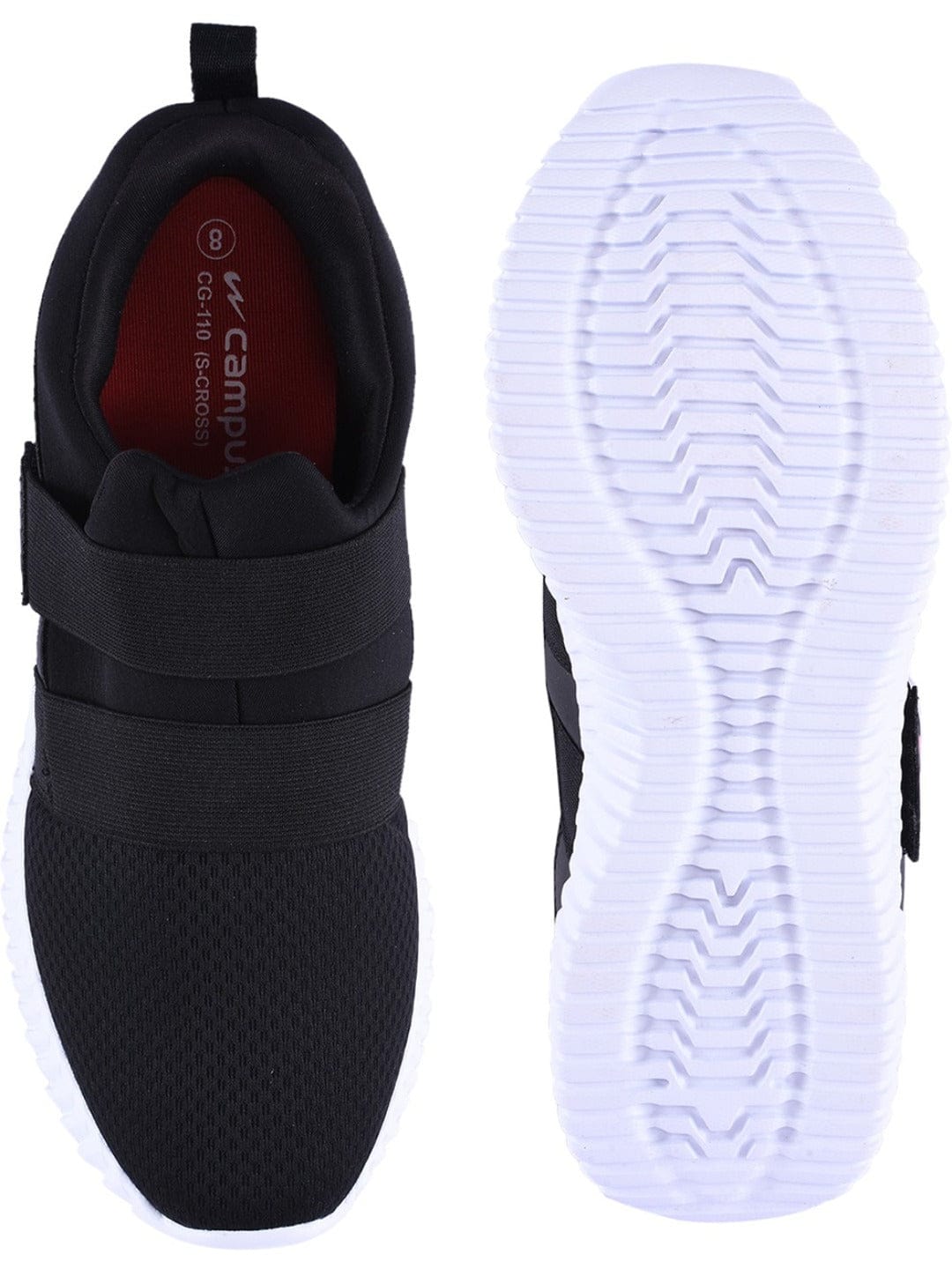 Buy S-CROSS PRO Black Men's Casual Shoes online | Campus Shoes