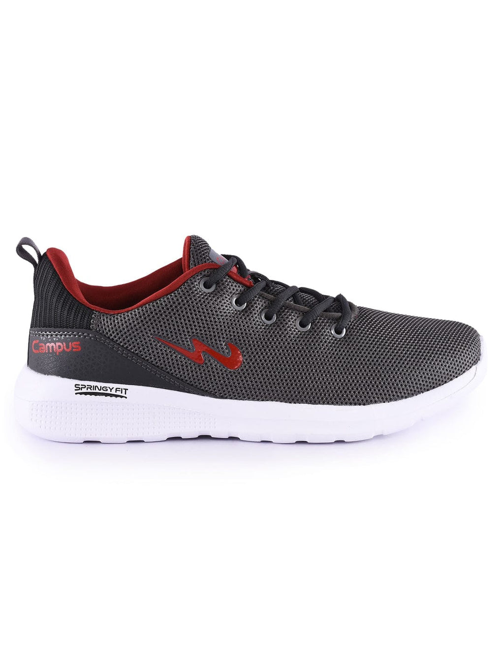 CRUNCH Grey Men's Running Shoes