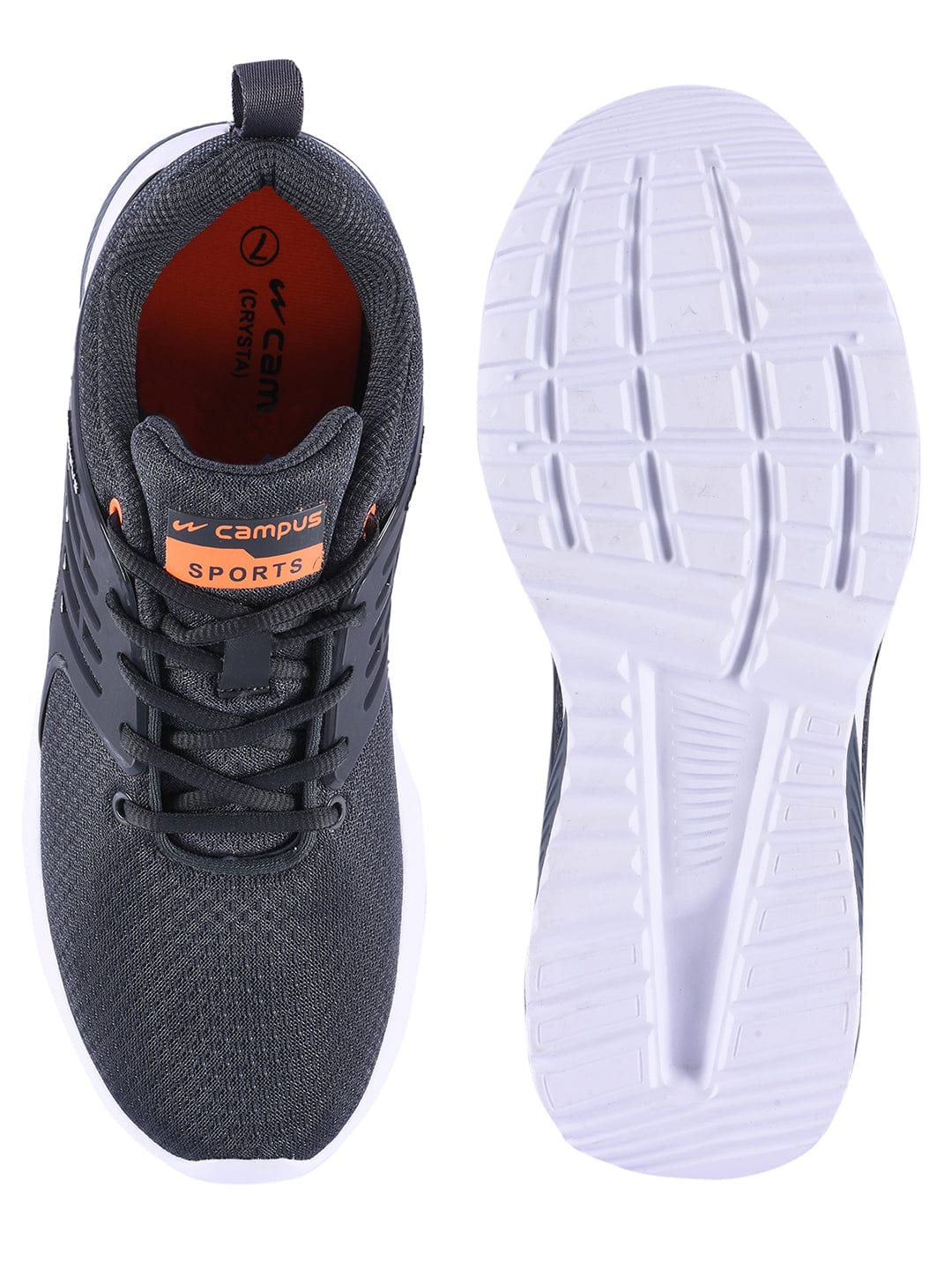 Buy CRYSTA Pro Grey Men's Running Shoes online | Campus Shoes