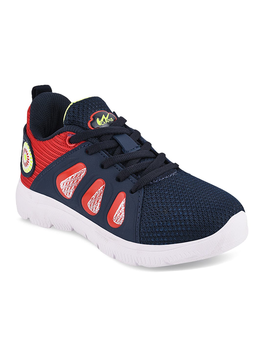Buy Running Shoes For Kids: Charly-K-Blu-Red Campus Shoes