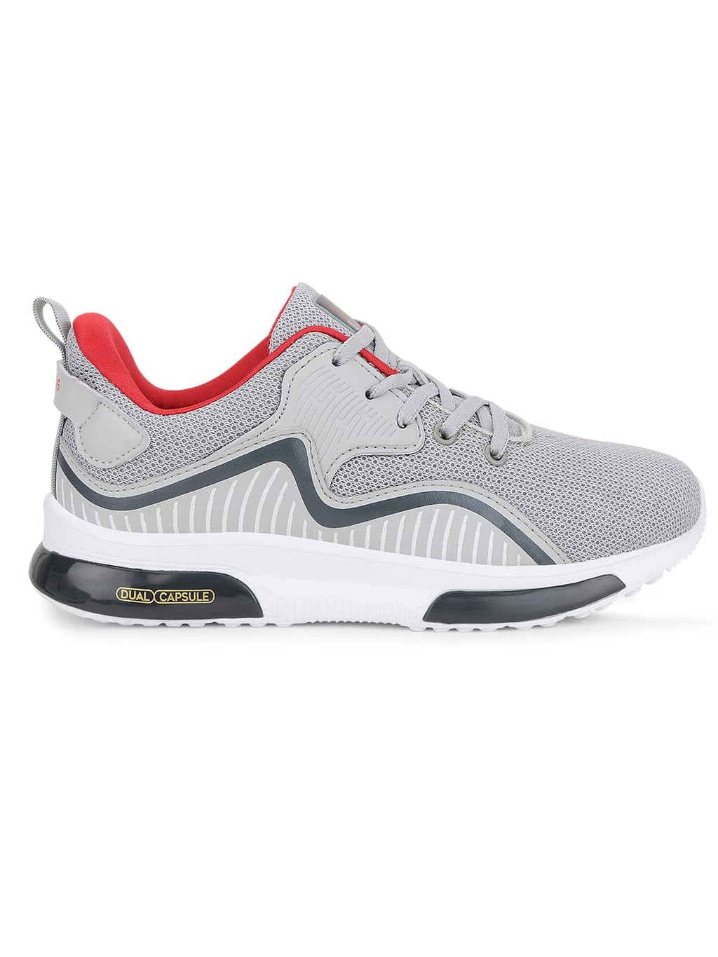 CHARM N Grey Kid's Running Shoes