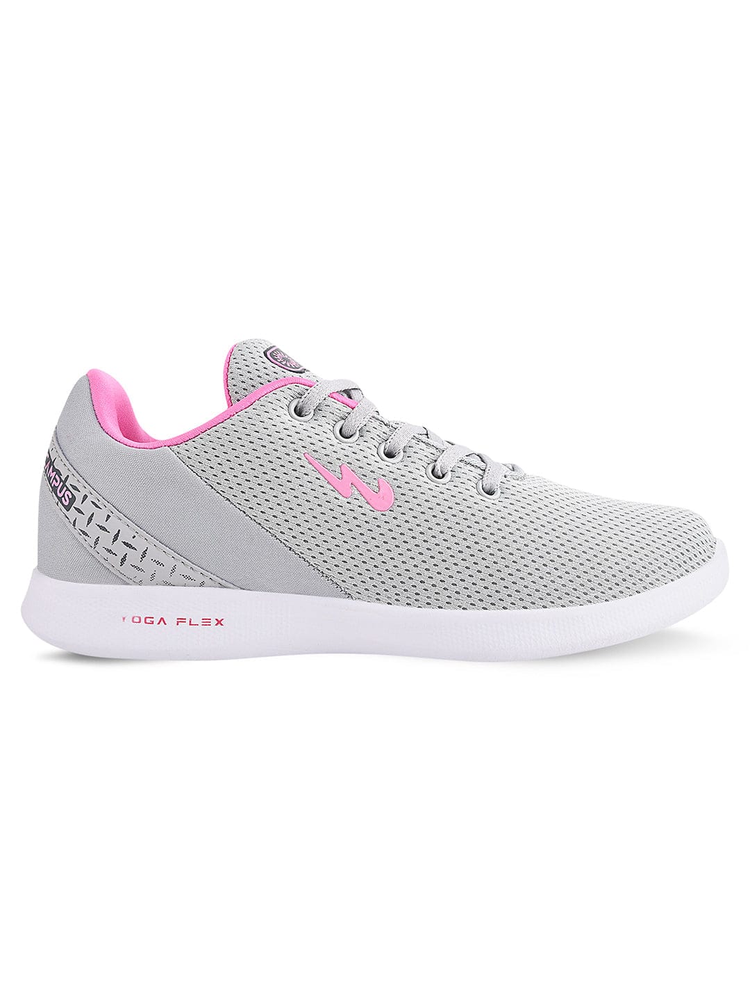 Buy Running Shoes For Women: Cristy-L-Gry-Pink Campus Shoes