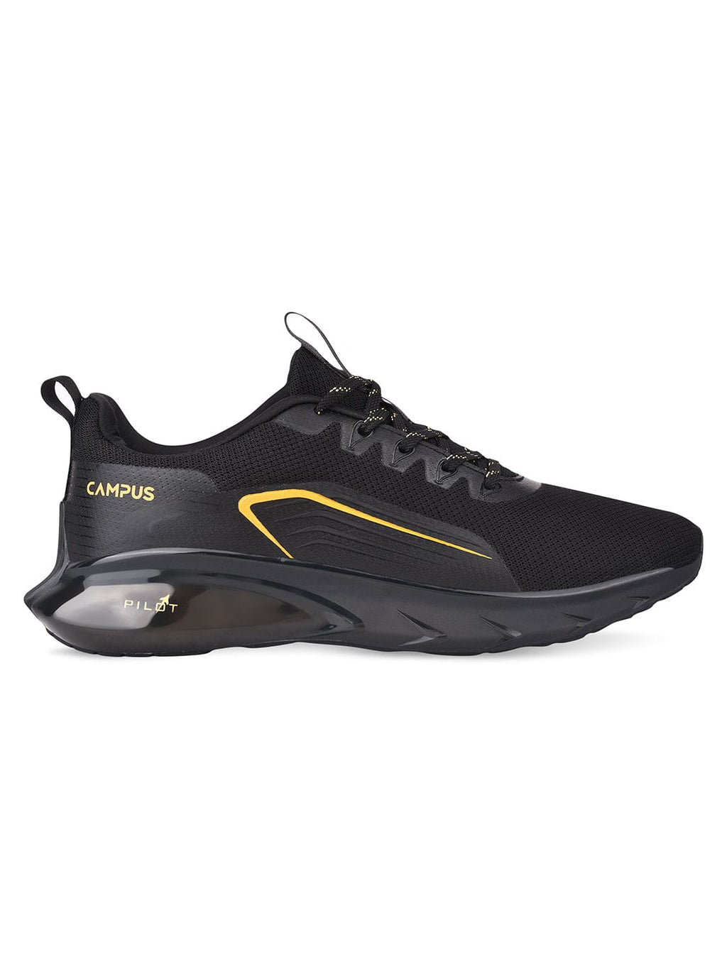 DREAMPLEX Black Men's Running Shoes