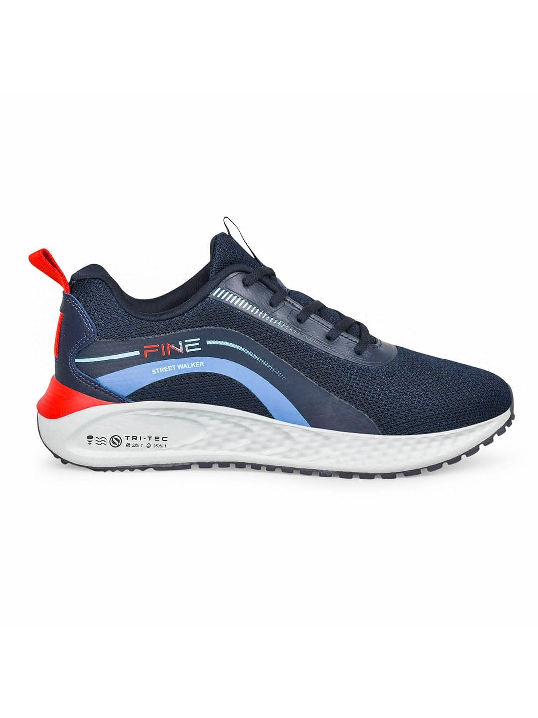 Buy Running Shoes For Men: Fine-Blu-Red Campus Shoes