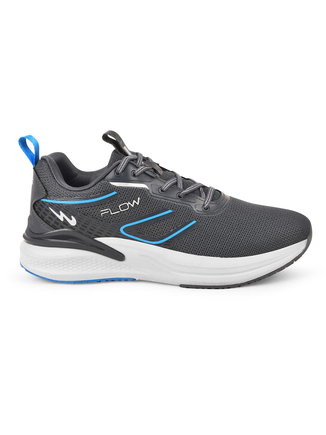 Buy Running Shoes For Child: Flow-Ch-L-Gry-T-Blu | Campus Shoes
