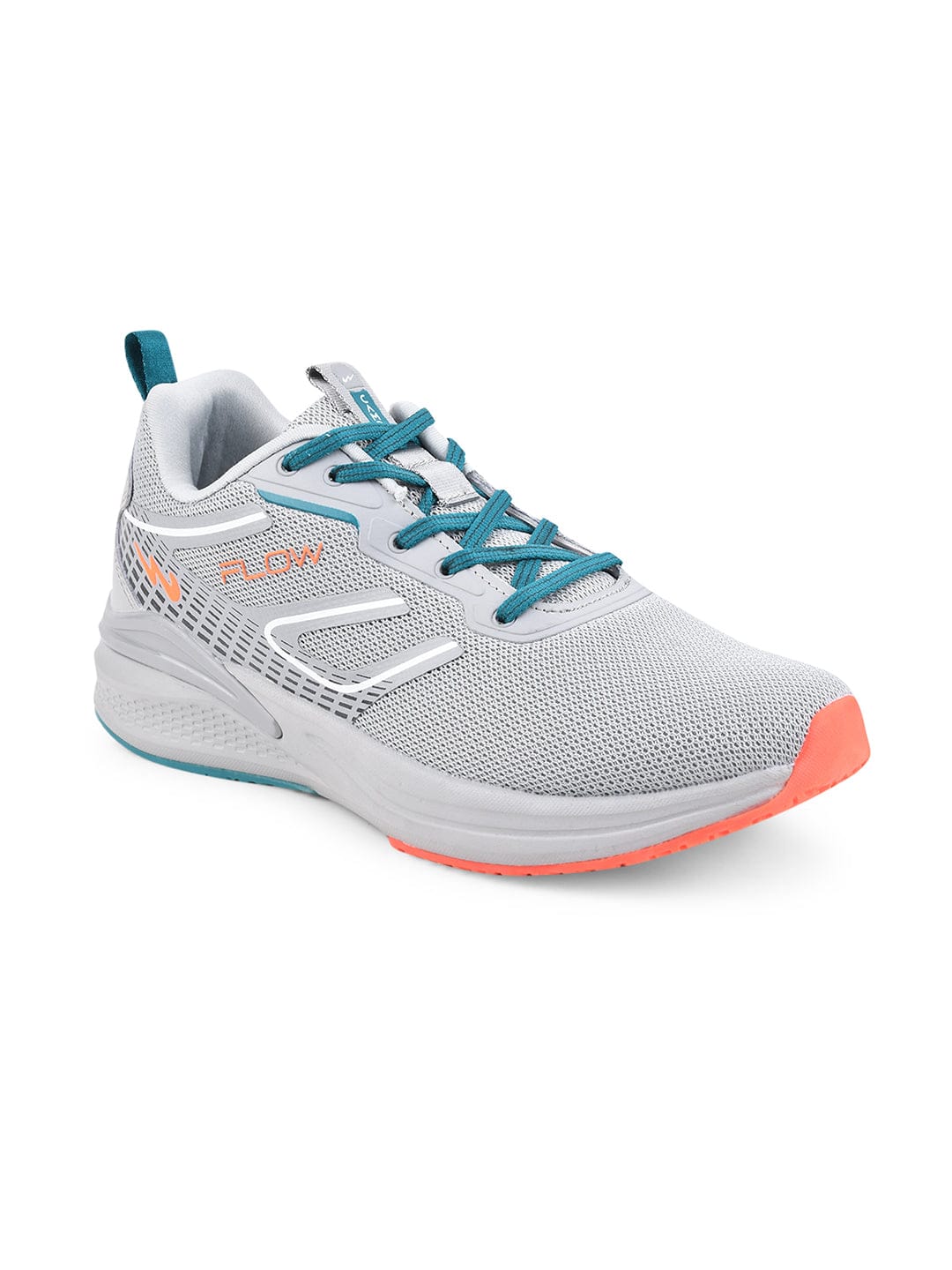 Buy Running Shoes For Men: Flow-Pro-L-Gry-F-Org | Campus Shoes