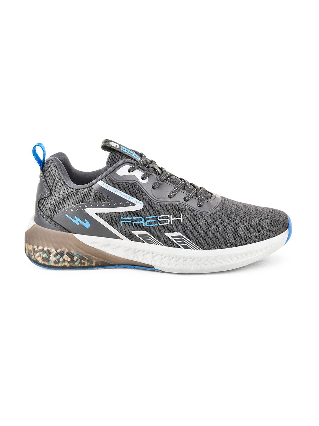 FRESH Grey Men s Running Shoes