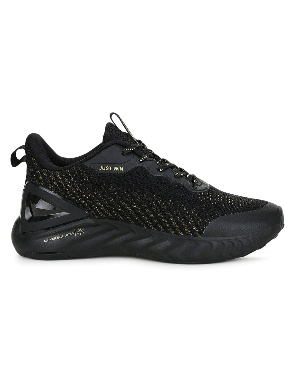 GARNATE Black Men's Running Shoes