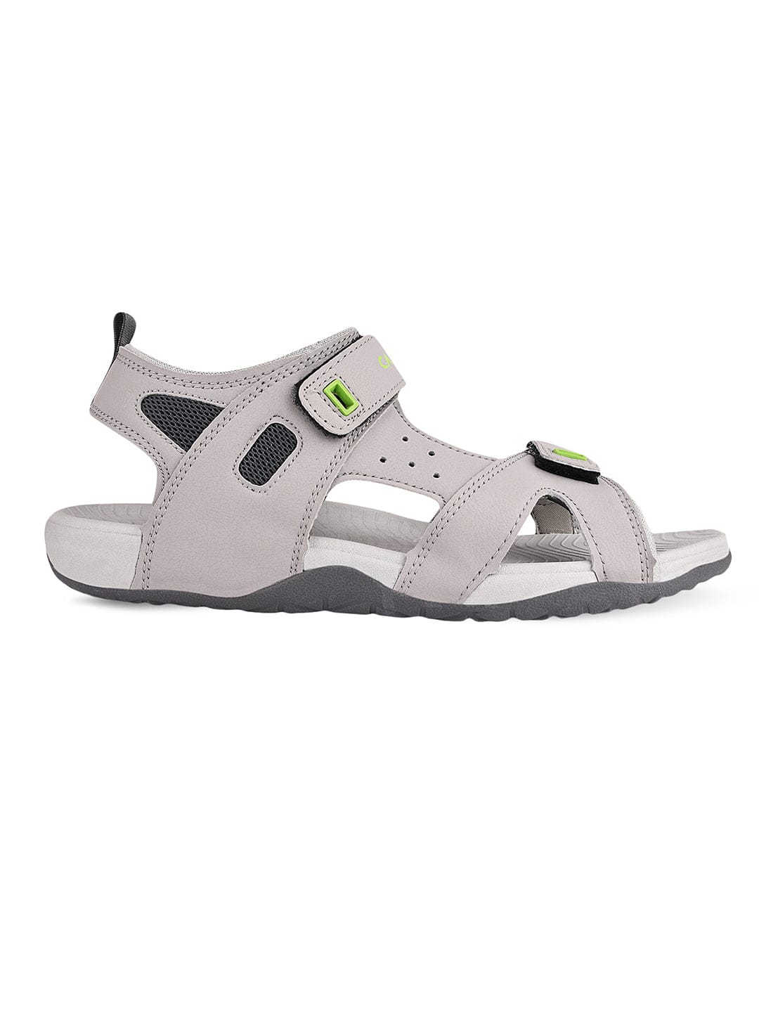 Buy Sandals For Men Gc 15 L Gry D Gry F Grn Campus Shoes