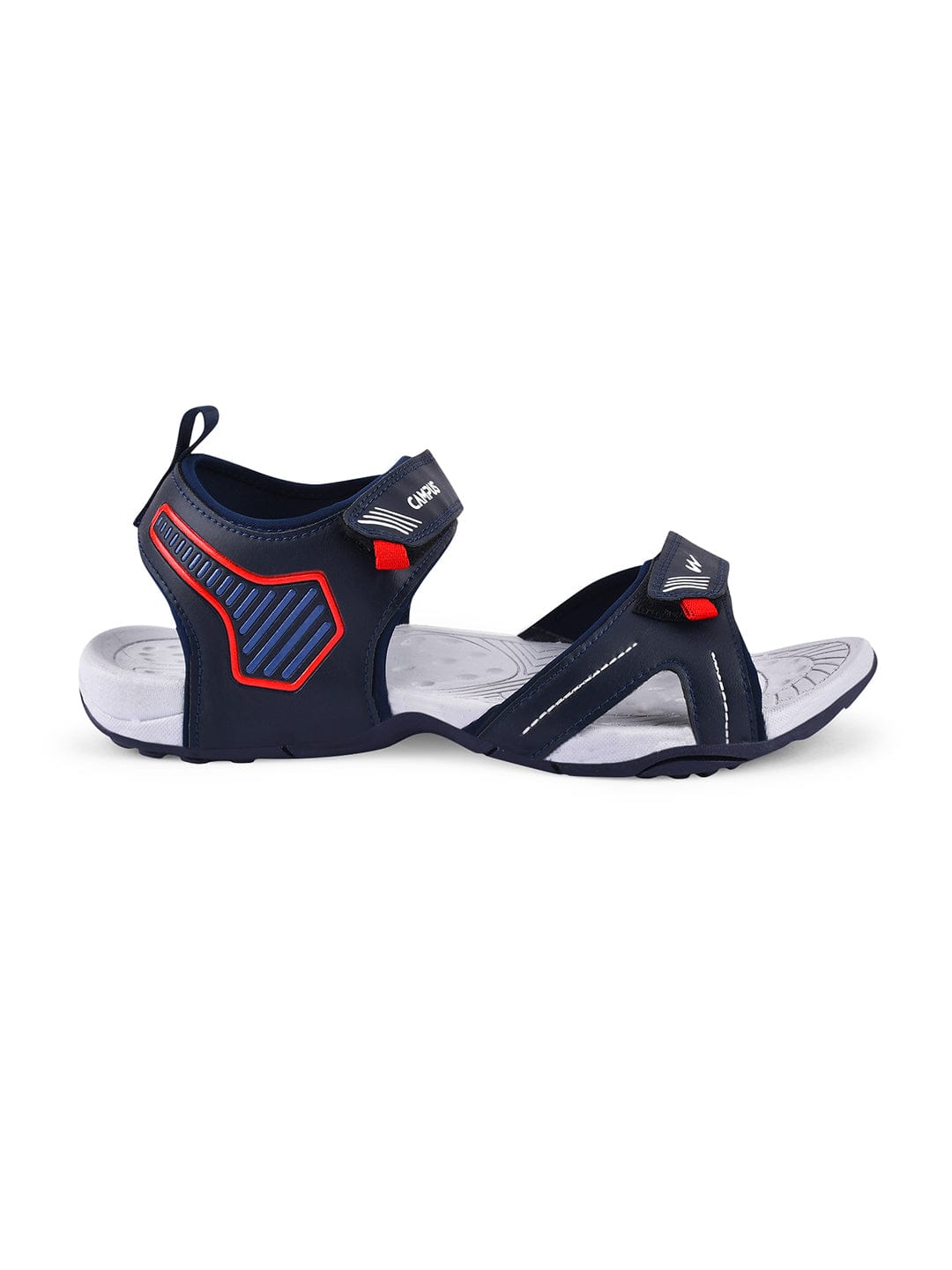 Buy Sandals For Men Gc 22108 Navy Red Campus Shoes