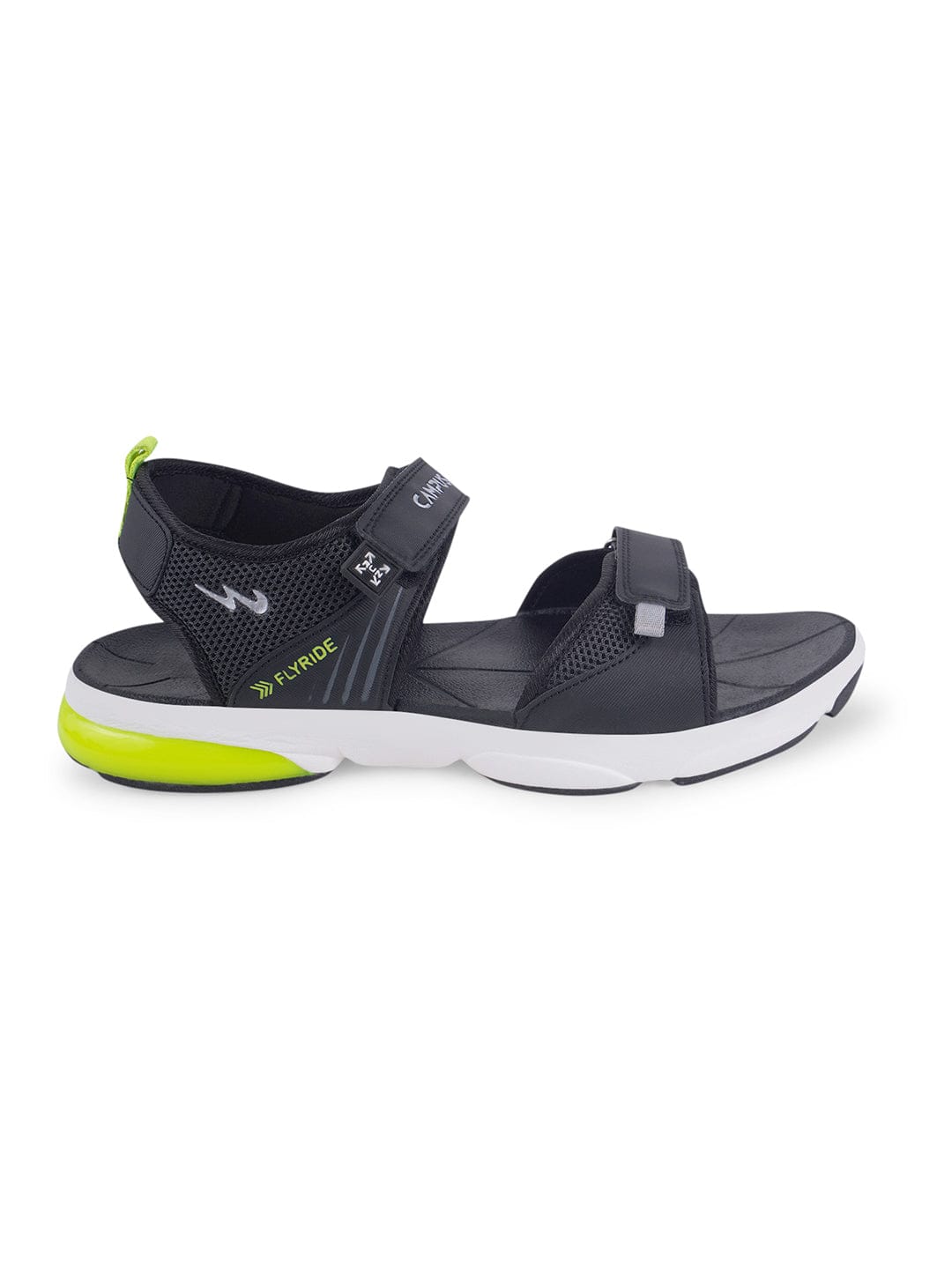 Buy Sandals For Men: Gc-22107-Blk-Sil | Campus Shoes