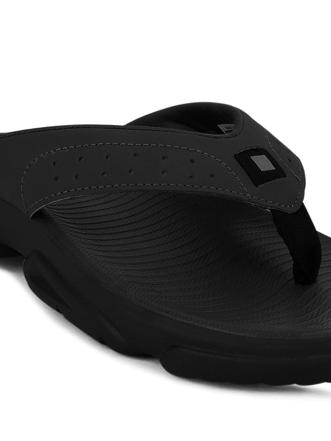 Buy SL-405A Black Men's Flip Flops online | Campus Shoes