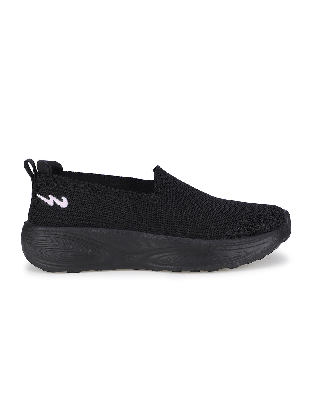 MARLIN Black Women's Walking Shoes - Main Image