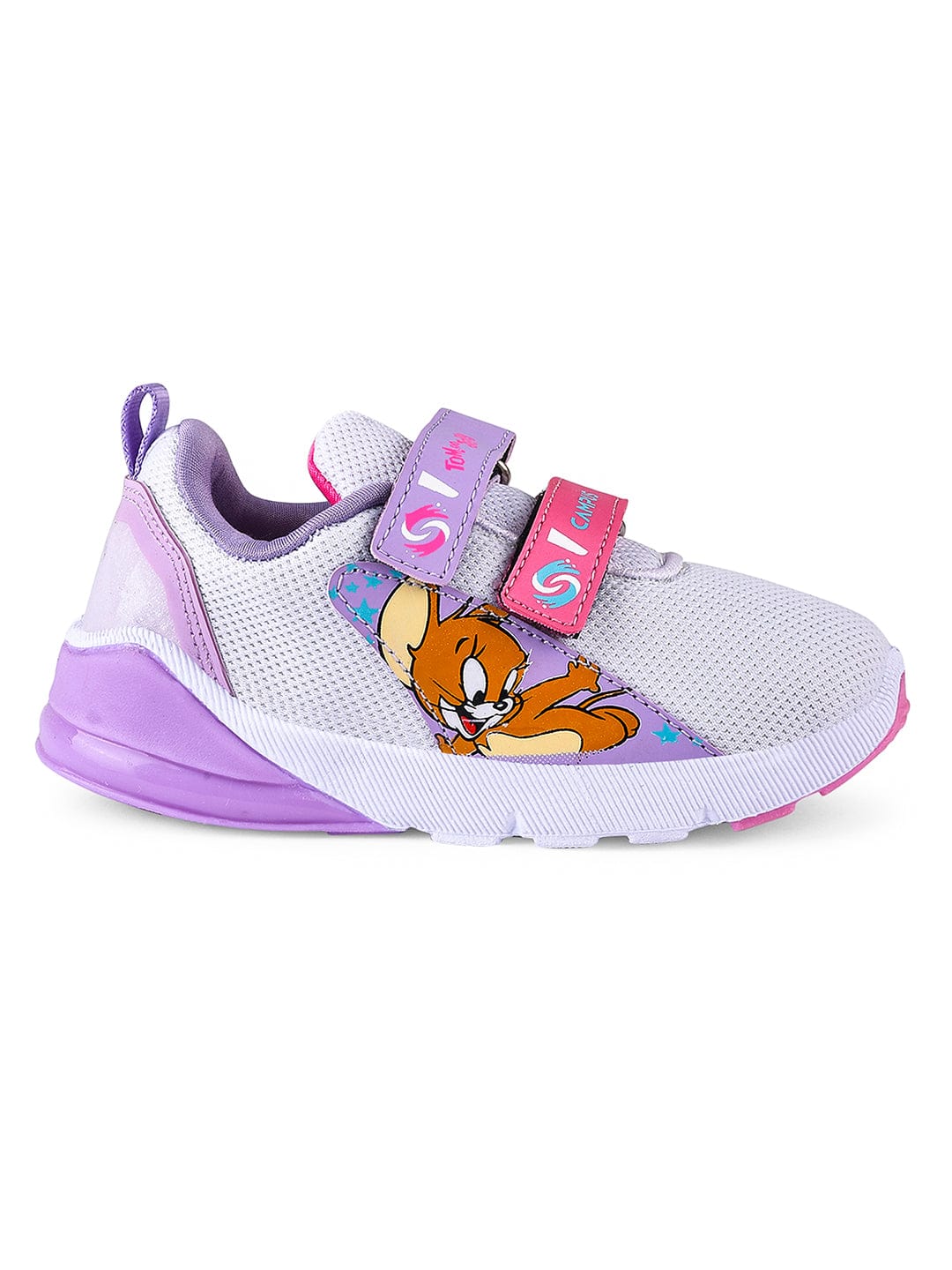 Buy Running Shoes For Kids: Nt-562V-Wht-Voilet Campus Shoes