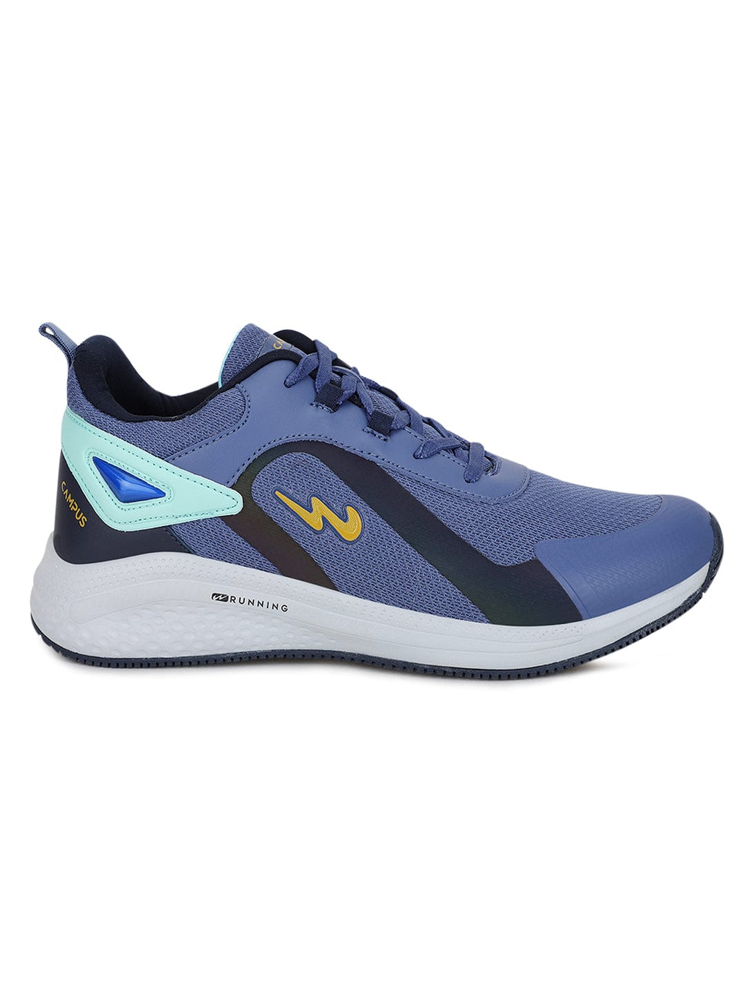 OMAX Blue Men's Running Shoes - Main Image