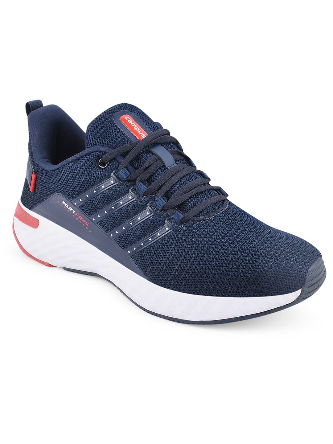 Buy Running Shoes For Men: Oslo-Pro-Navy-Red | Campus Shoes