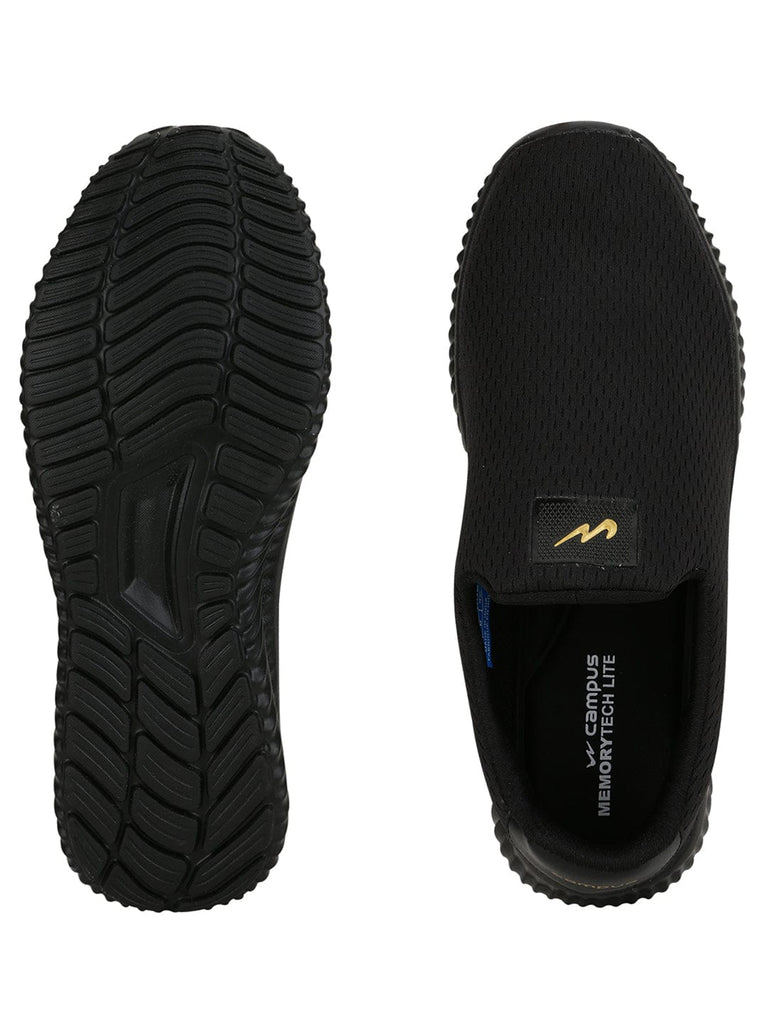 Buy OXYFIT (N) Black Men's Walking Shoes online | Campus Shoes