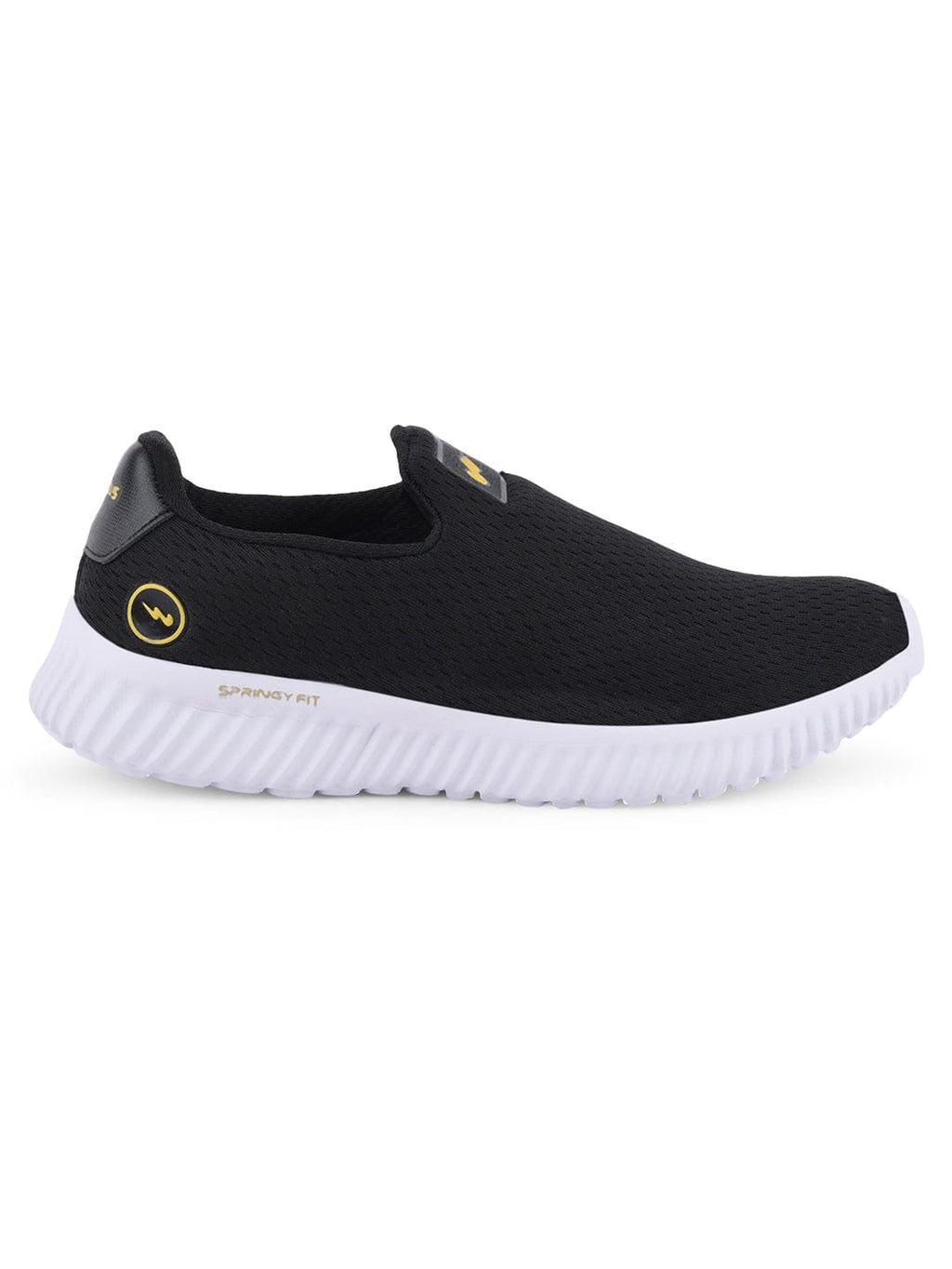 OXYFIT N Black Men's Walking Shoes