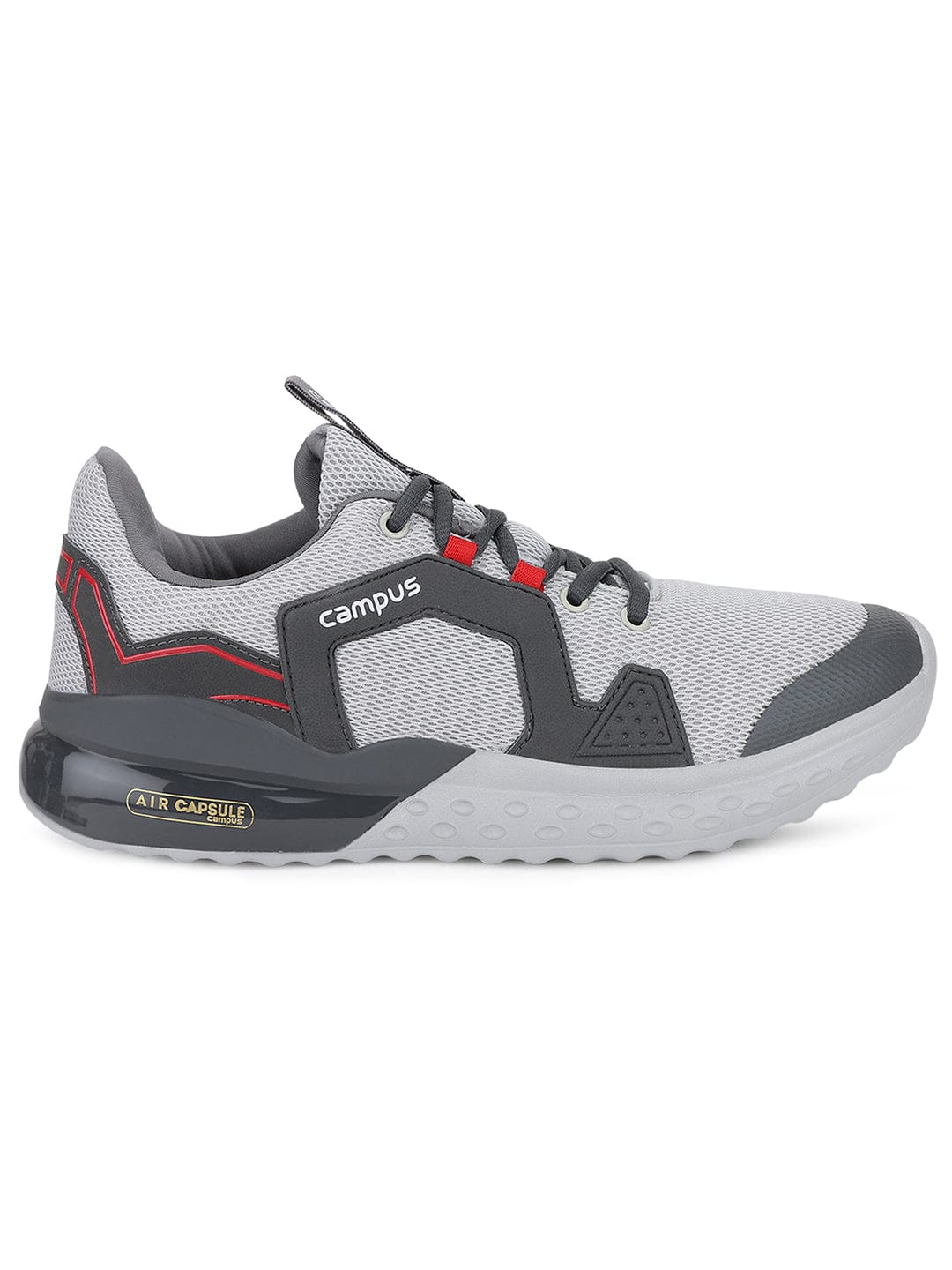 PATRIK PRO Grey Men's Sports Shoes - Main Image