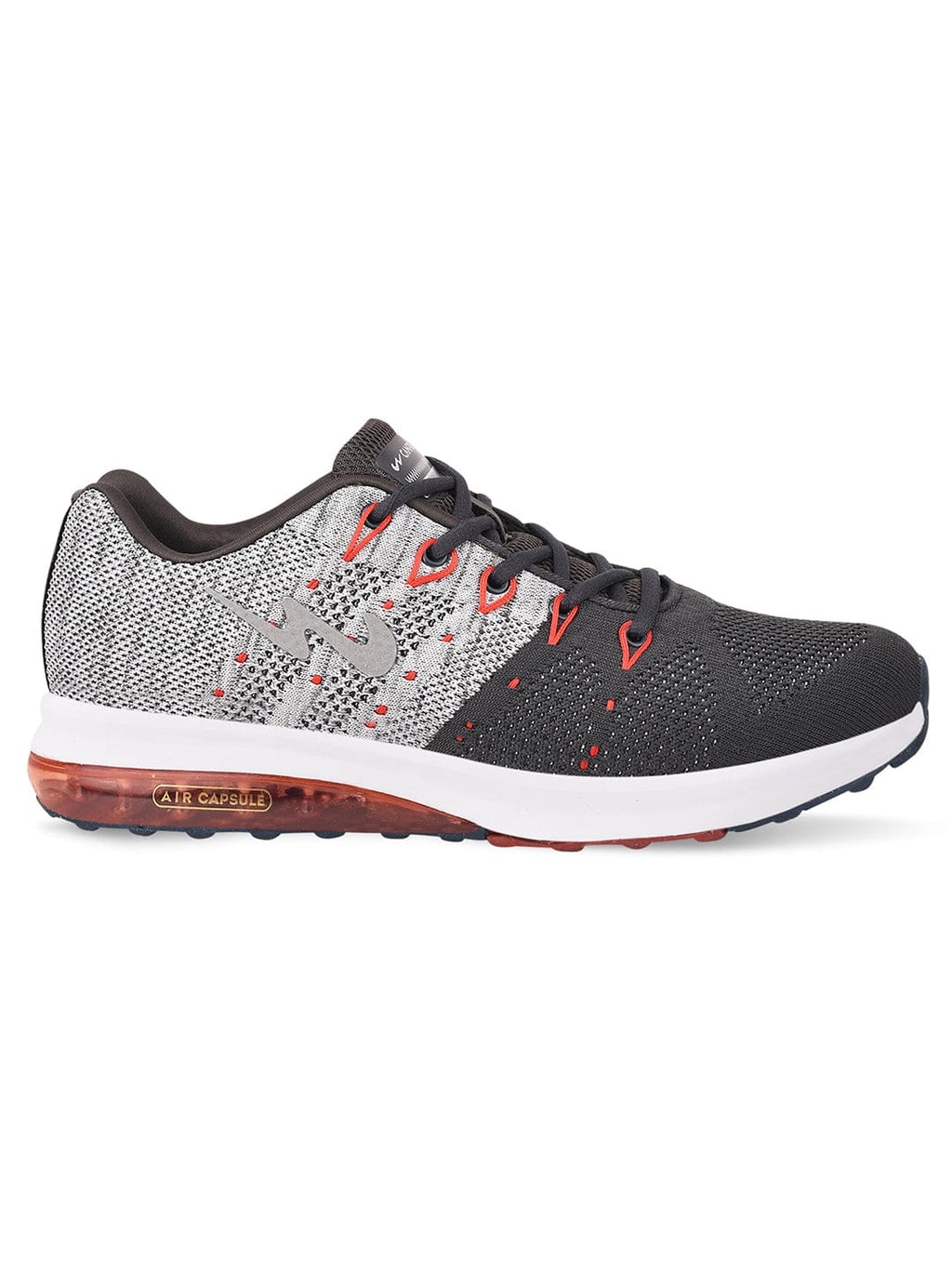 PERIS Grey Men's Running Shoes