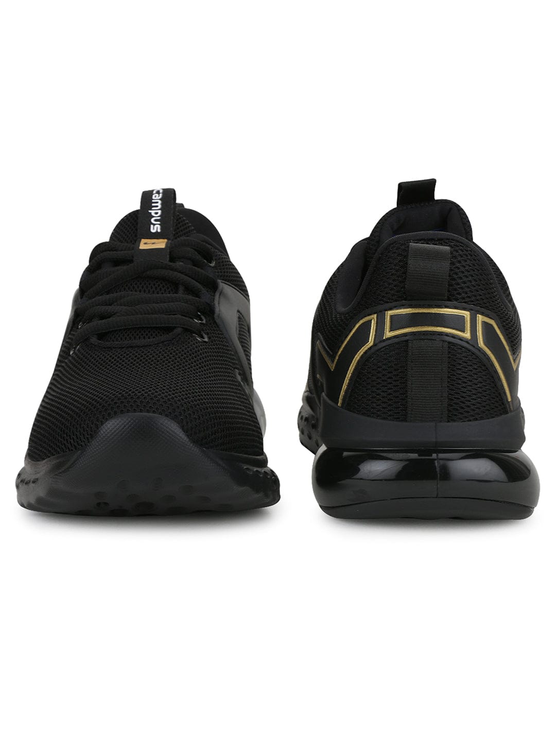 Buy Running Shoes For Men: Patrik-Pro-Blk-Gold Campus Shoes