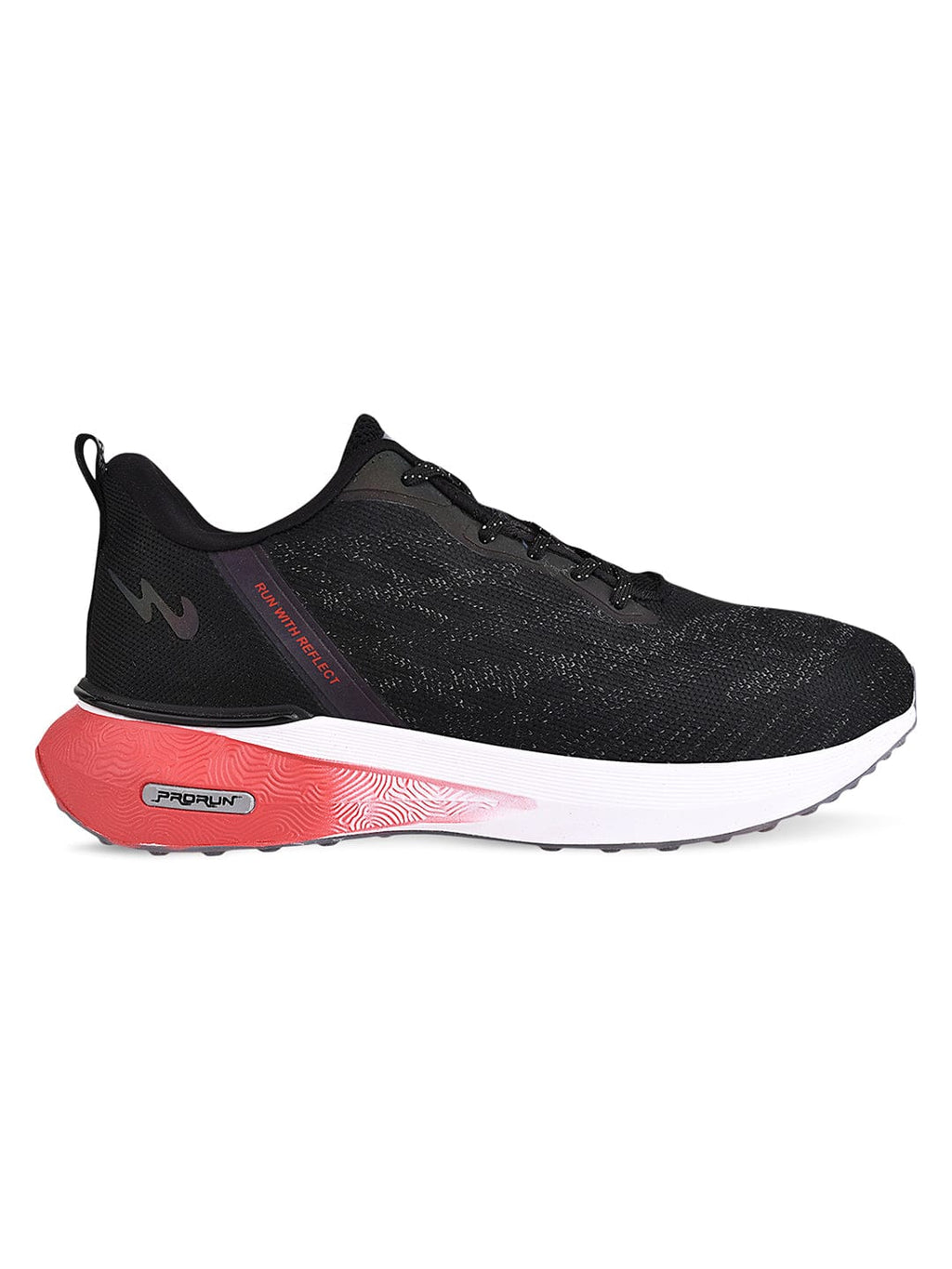 RADIUM Black Men's Running Shoes