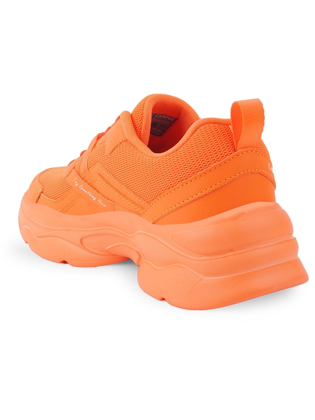Avant Men's Lightweight Running and Walking Shoes - Navy/Orange