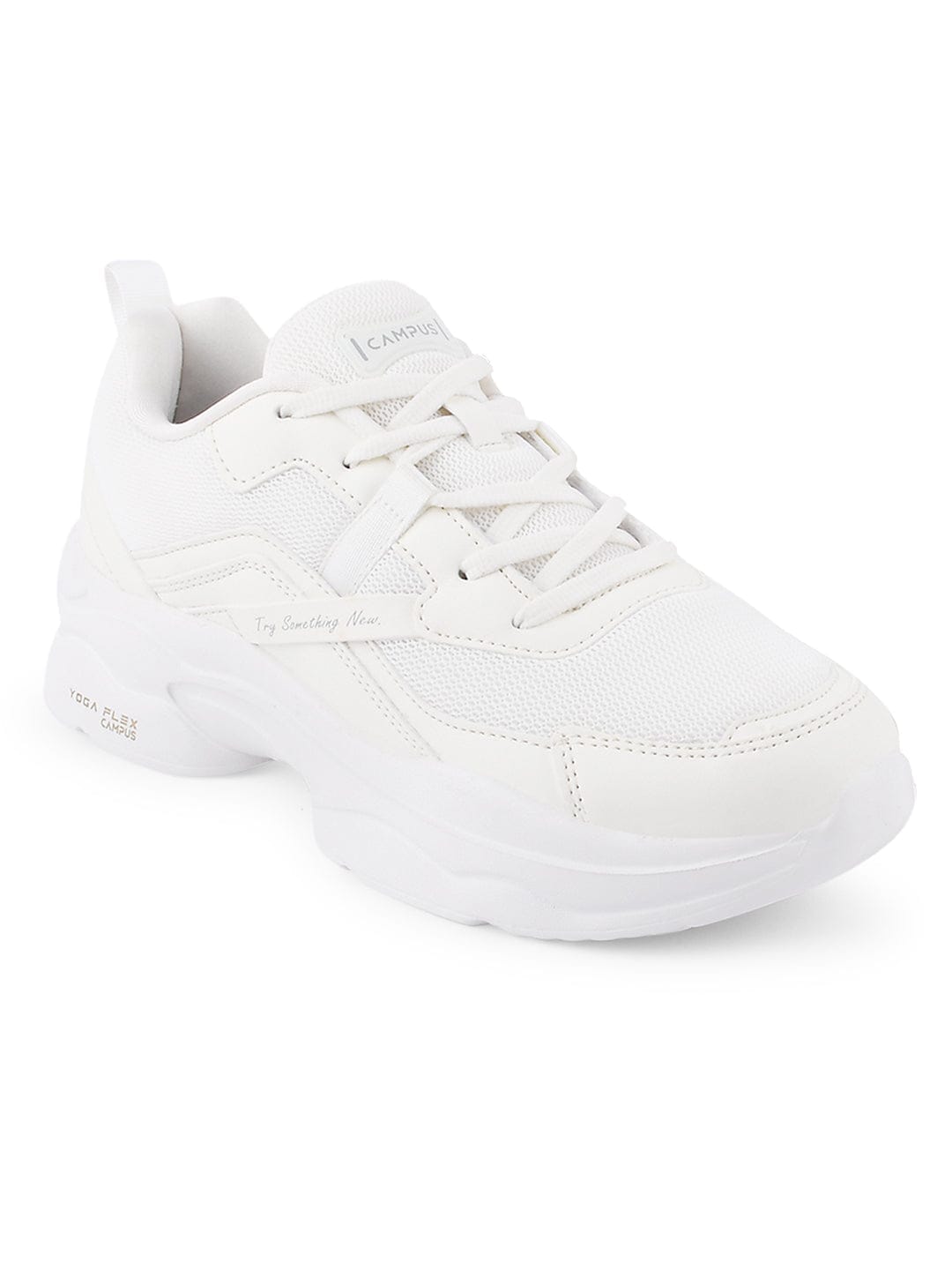 Buy Sneakers For Women: Raise-Wht Campus Shoes - Main Image