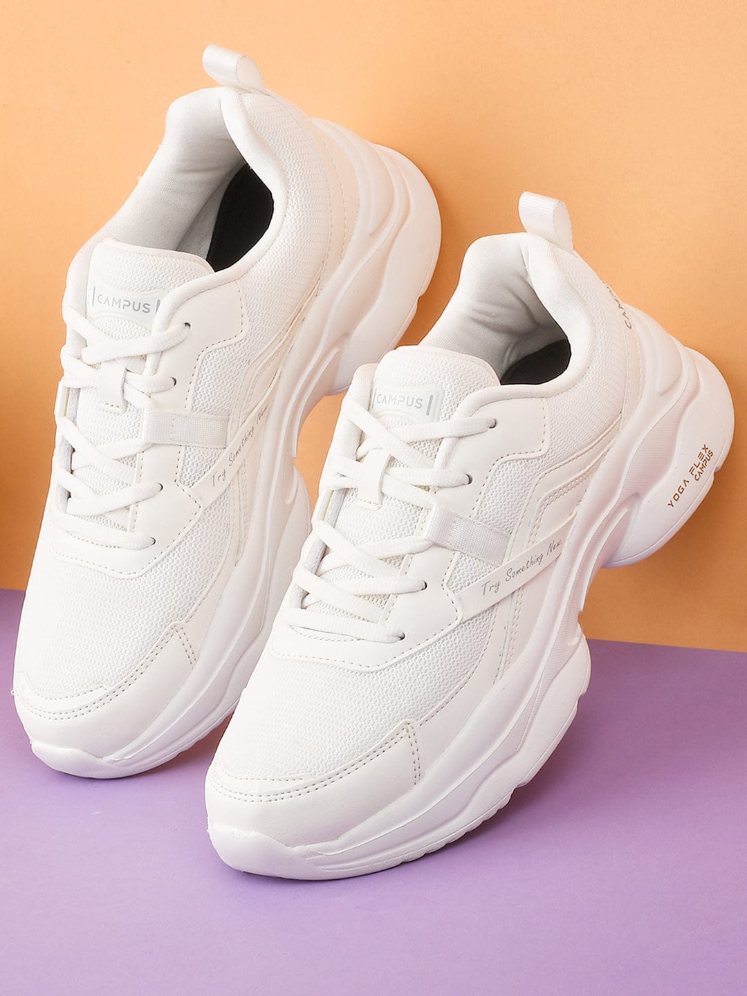 Buy RAISE White Women Sneakers Shoes online | Campus Shoes